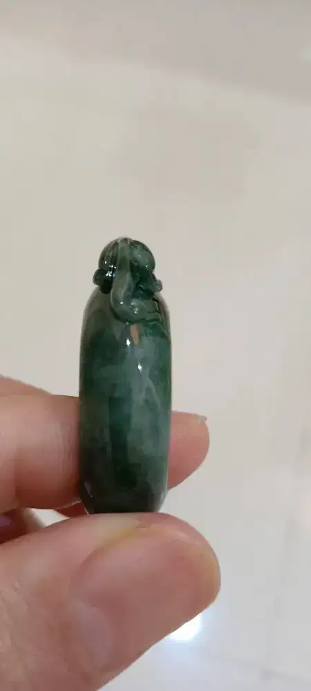 Cincin batu hijau