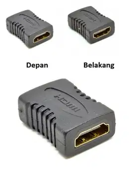 Penyambung kabel hdmi Betina-betina