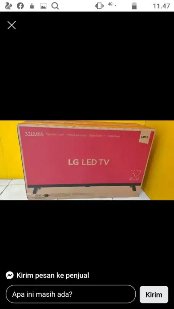 LG 32LM550 digital TV