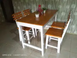 Meja kursi cafe warung resto promo