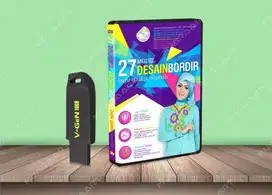 FLASHDISK 27 Desain Bordir Gamis Wanita dengan Wilcom ES & Corel Draw