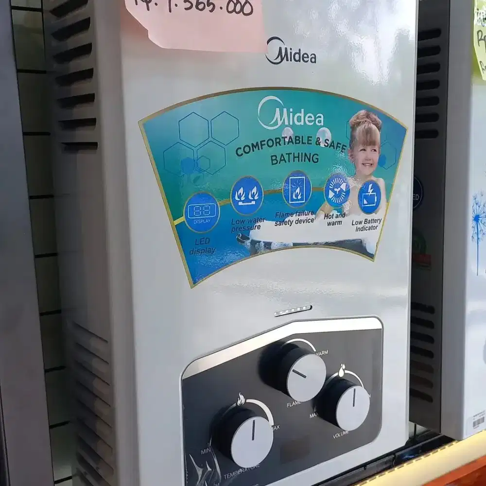 Water heater gas berbagai macam merk