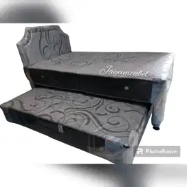 Springbed 2in1 Merk Central Spring Bed Sorong Fullset Ukuran 120×200cm