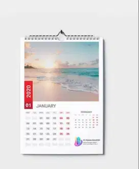 Kalender, kalender dinding custom, kalender duduk, kalender promosi