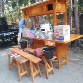 Gerobak angkringan murah