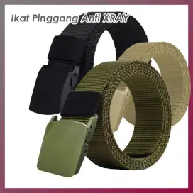 1x ikat pinggang sabuk anti xray bandara