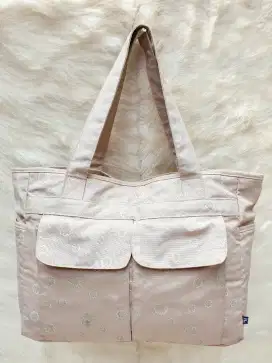 Tas Import Eks Fila Totebag Shoulder Bag Besar Kanvas