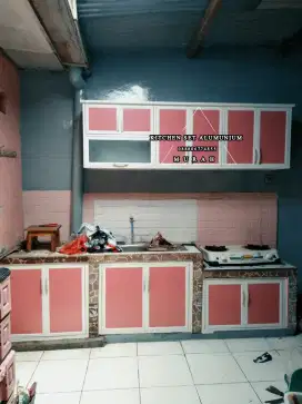 Kitchen set alumunium langsung Pengrajin murah