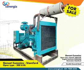 Genset Bekas Cummins 250 kVA Open Termurah Jakarta