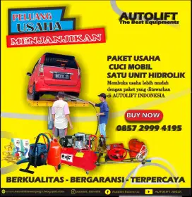 HIDROLIK mobil Type H full ram bergaransi resmi 5 tahun