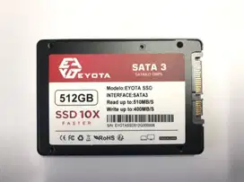 SSD  SOLID STATE DRIVE Termurah 512GB SATA III 2.5 6GB/S GARANSI RESMI