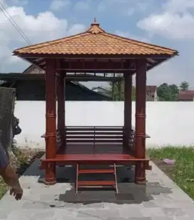 Saung gazebo klapa