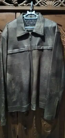 Jaket Kulit Domba Buatan Garut
