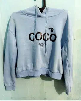 Sweater Hoodie Cewek Import