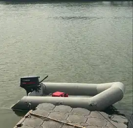Landing Craft Almunium 3.6 Meter Model Perahu Karet Kapasitas 6 Orang
