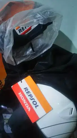 Topi kupluk marvel motogp repsol honda Marquez dri uniqlo