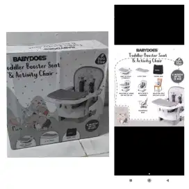 NEW Babydoes Toddler Booster Seat & Activity Chair
