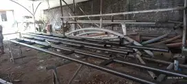 Kanopi membran minimalis