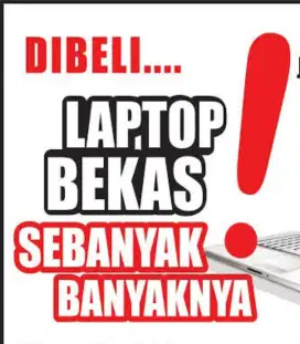 Terima Jual Laptop Bekas Normal/minus ok