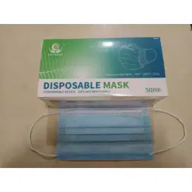 Masker Disposable 3 ply  Face Mask 3 Ply  Disposable Mask promo murah