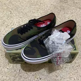 VANS BAPE - Authentic 44 Dx Bape First Camo - A Bathing Ape - size 39