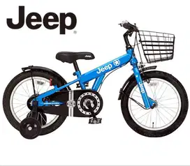 JEEP Kids Bike BMX 16-inc Blue / Sepeda Anak JEEP Kualitas Terjamin