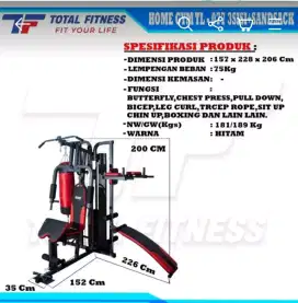 HOME GYM SAMSAK 3 SISI