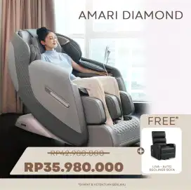 Kursi Pijat Advance Amari Diamond Best Seller VOICE COMMAND