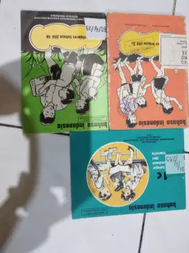 Buku pelajaran bahasa indonesia Budi jadul lawas antik vintage