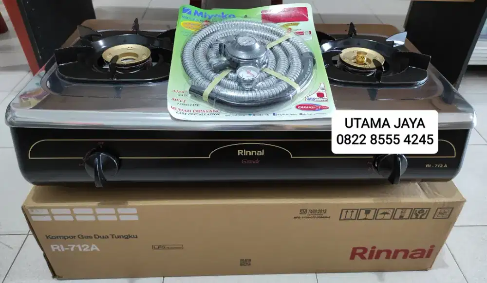 Paket komplit kompor rinnai jumbo 712A