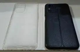 Sarung hp hard case tebal oppo A54 baru pakai 1x bonus sarung hitam bu