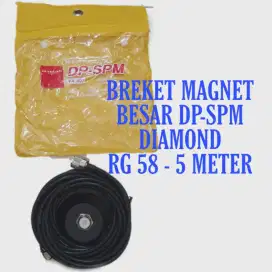 Bracket Magnet Besar DS- SPM Diamond RG 58 5 Meter