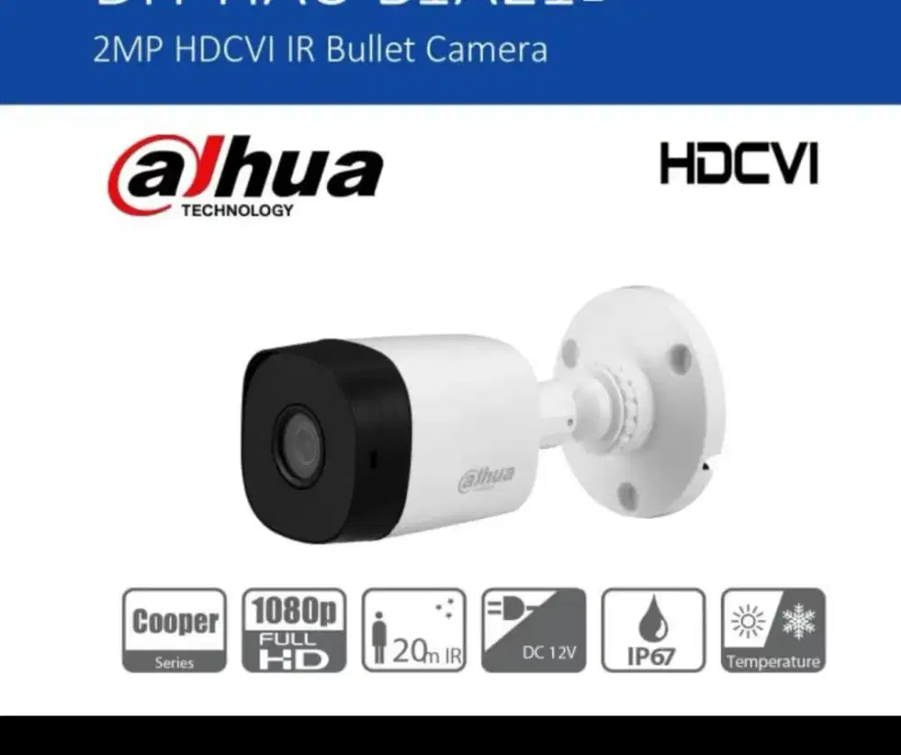 Cctv dahua 2mp 1080