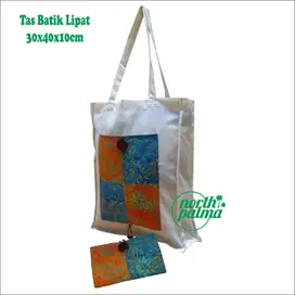 TAS TOTE BAG GOODIE BAG BATIK LIPAT SOUVENIR SEMINAR ETNIK ELEGAN