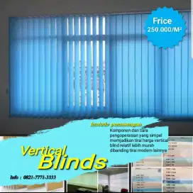 Supplier Gorden Kantor Vertical Blind palembang