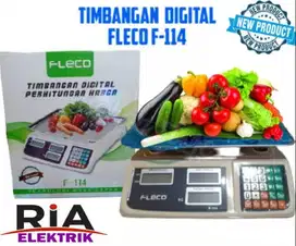 TIMBANGAN DIGITAL FLECO F 114 KAPASITAS 40 KG