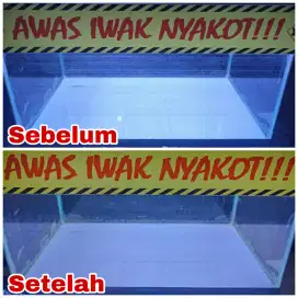 (BISA COD) OBAT PEMBERSIH JAMUR KACA AQUARIUM TERBAIK