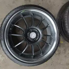 Velg work vsx2(made in japan) r18 4x100 lbr7,5 et42 ban falken