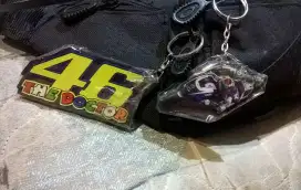 Gantungan mcd kunci vr46, rossi, marquez, motogp edition