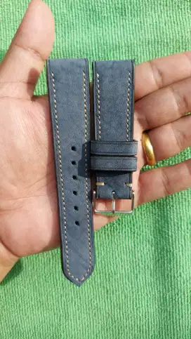 Strap Kulit Asli Jam Tangan lug 22mm