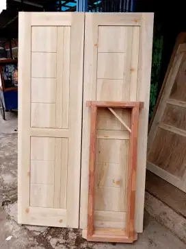 Jual daun pintu berbagai jenis model panel dan minimalis
