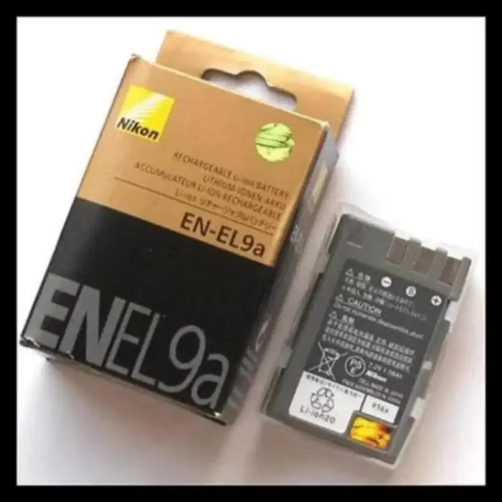 Baterai Nikon EN-EL9A batre Kamera D60