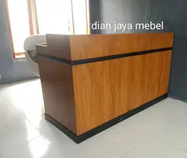 Meja kasir jati