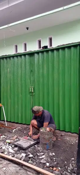 Pintu foldinggate Indah Jaya