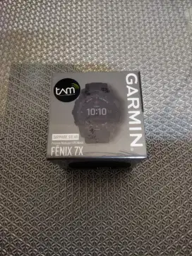 Garmin Fenix 7x Sapphire Solar Black Titanium Garansi Resmi TAM 2 Thn