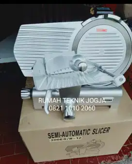 (RUMAH TEKNIK JOGJA) Mesin meat slicer , 12 inch ,FOMAC