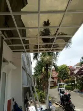 Canopy atap solar flat minimalis 647