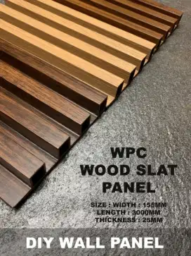 Wpc wallpanel dinding