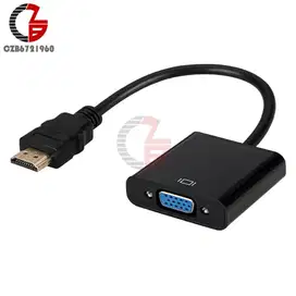 HDMI untuk VGA INPUT HDMI untuk VGA OUTPUT Adaptor untuk PC/DVD/HDTV/M