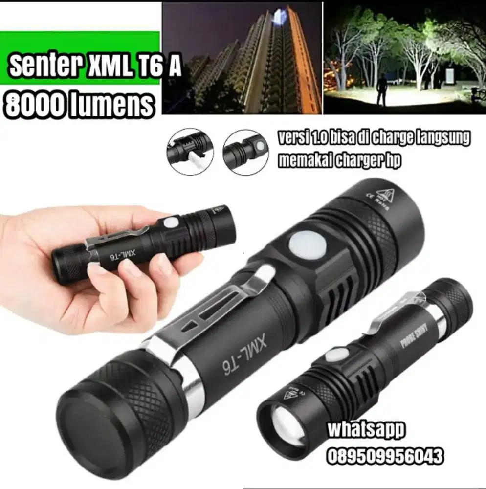 senter type A import (free batrai)